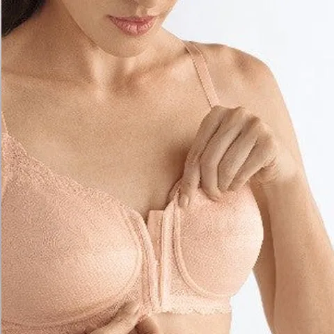 Amoena Ellen Mastectomy Bra Rose Nude