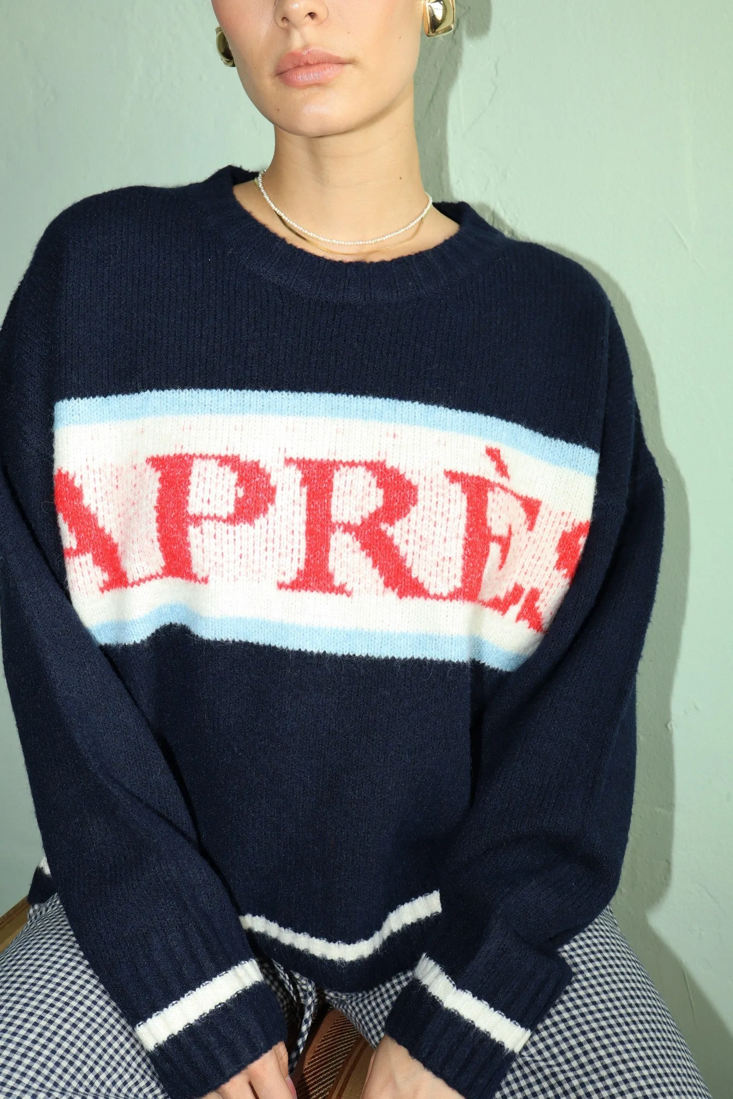 Apres All Day Sweater Navy