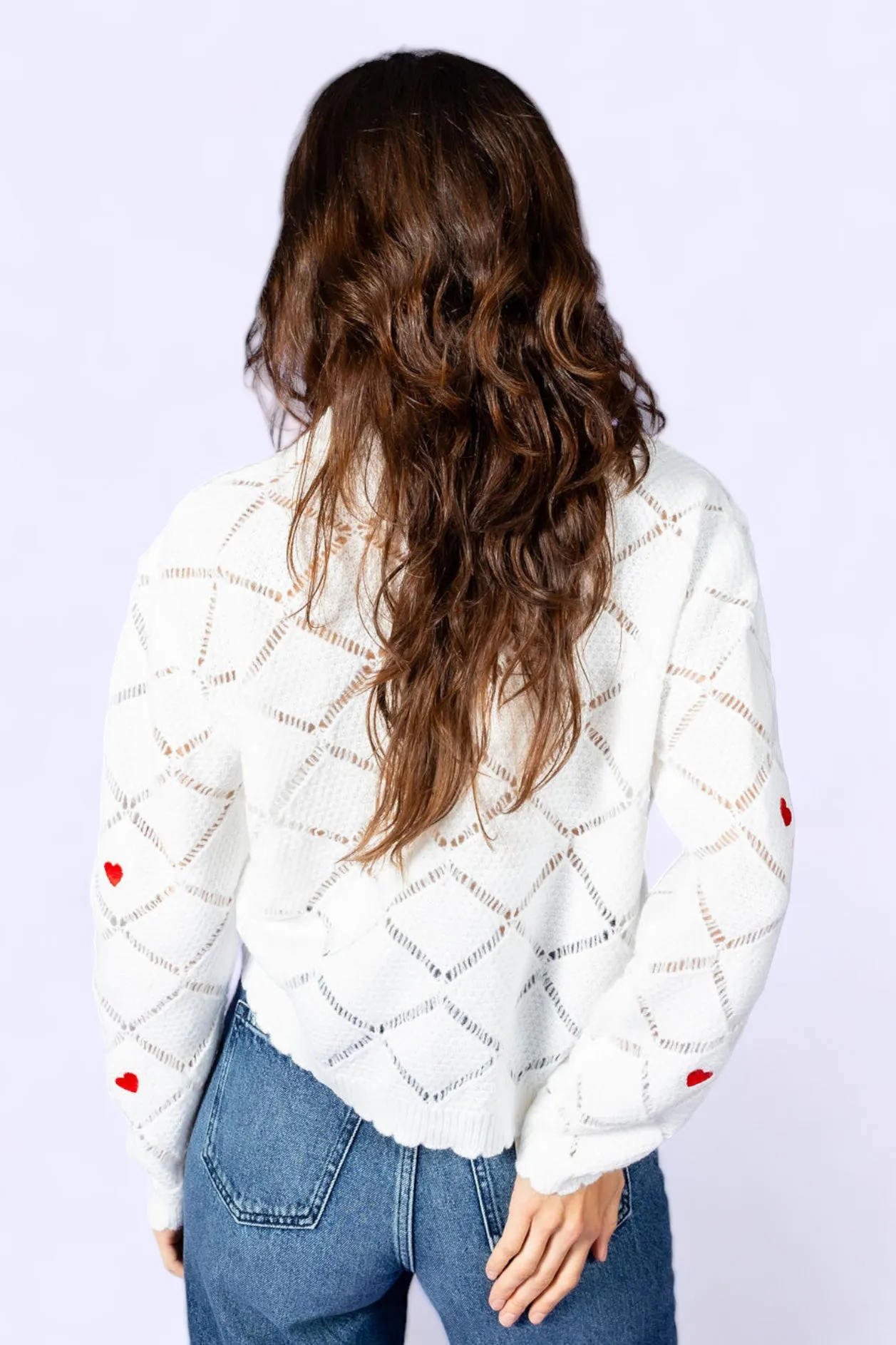 Be My Valentine Heart Sweater