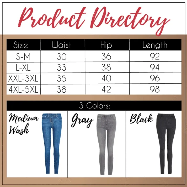 【Buy 1 Get 1 Free】Perfect Fit Jeans Leggings