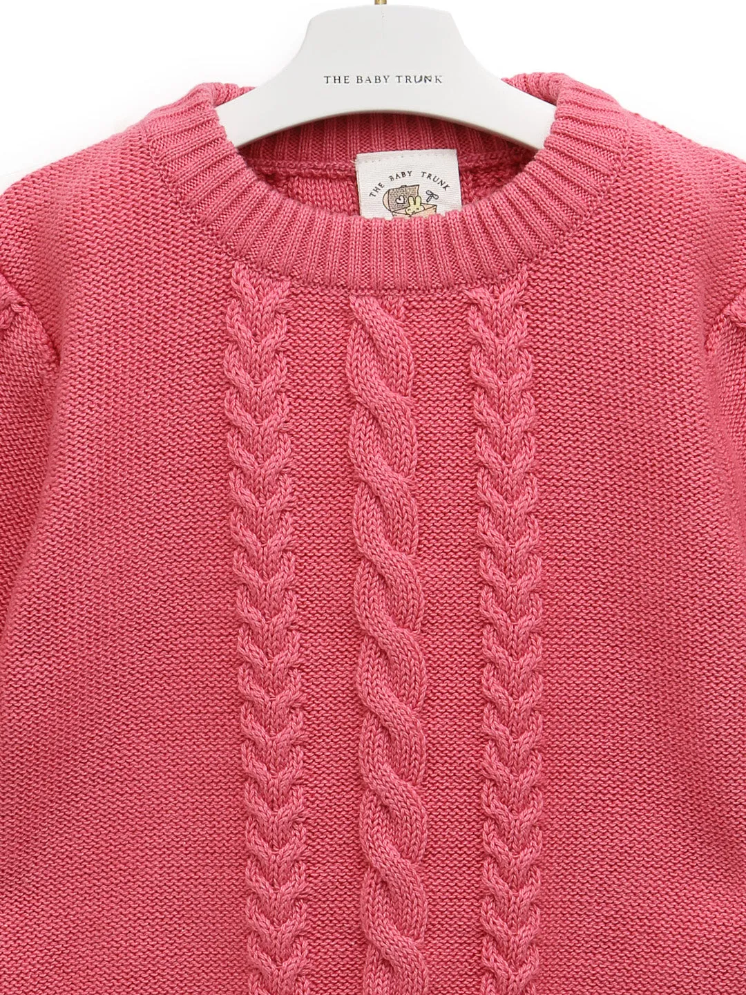 Cable Round Neck Sweater