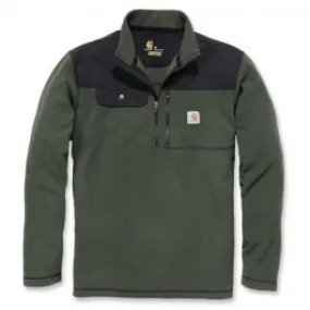 Carhartt&#x20;102836&#x20;Fallon&#x20;Half-Zip&#x20;Sweatshirt&#x20;-&#x20;Olive