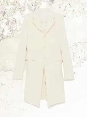 Comme des Garçons Homme Plus brushed coat