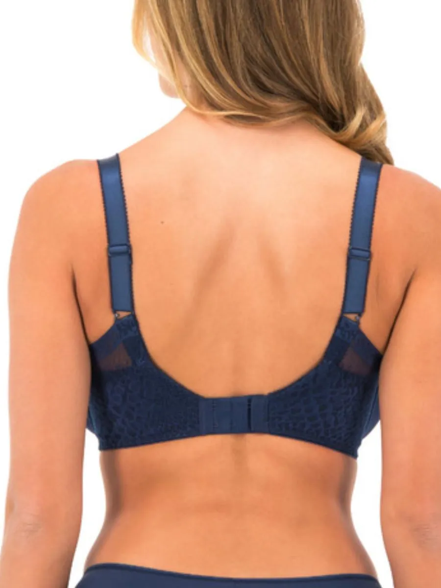 Envisage Moulded Spacer Bra - Navy