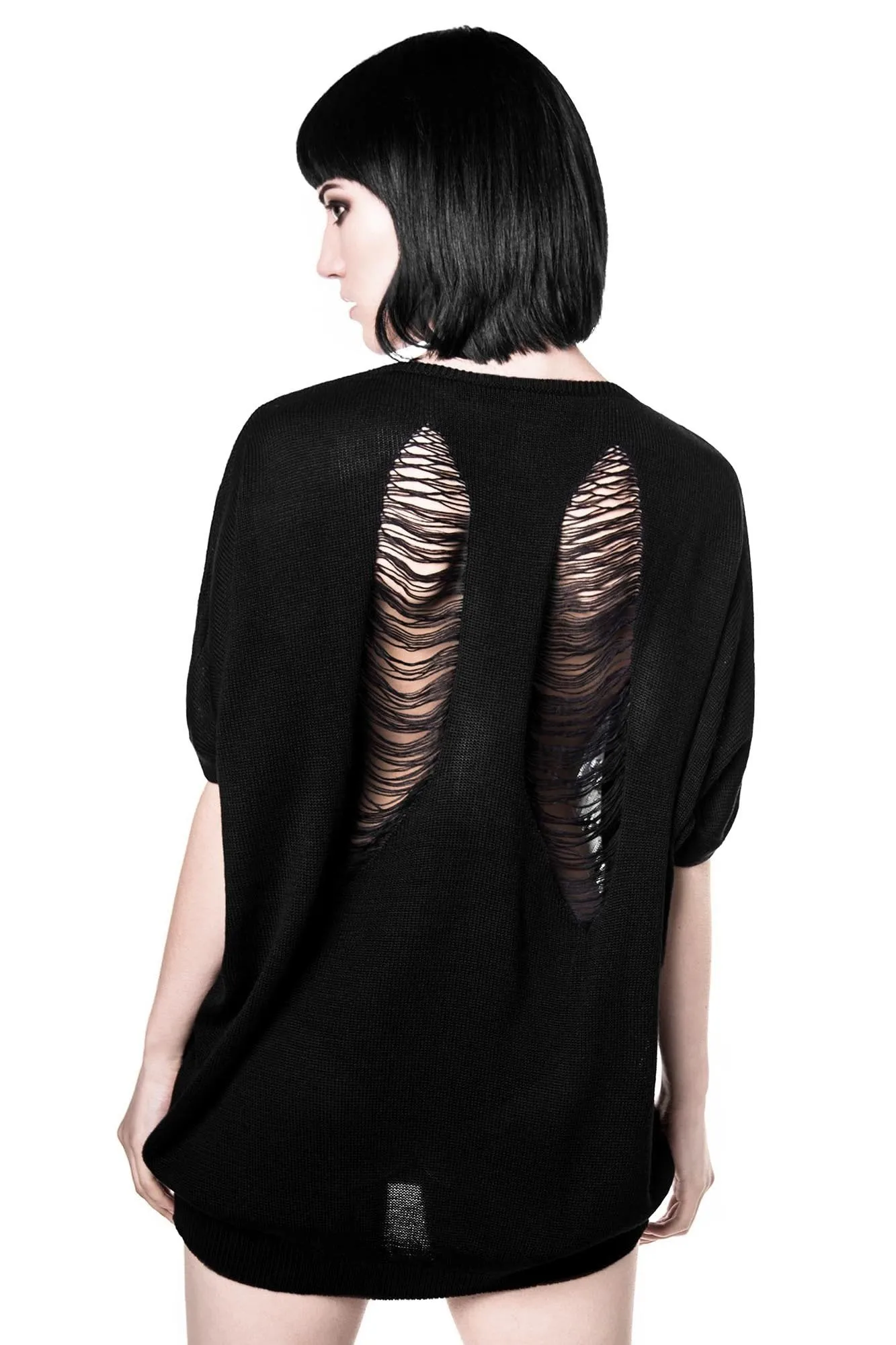 Got Plans Batwing Knit Top [B]