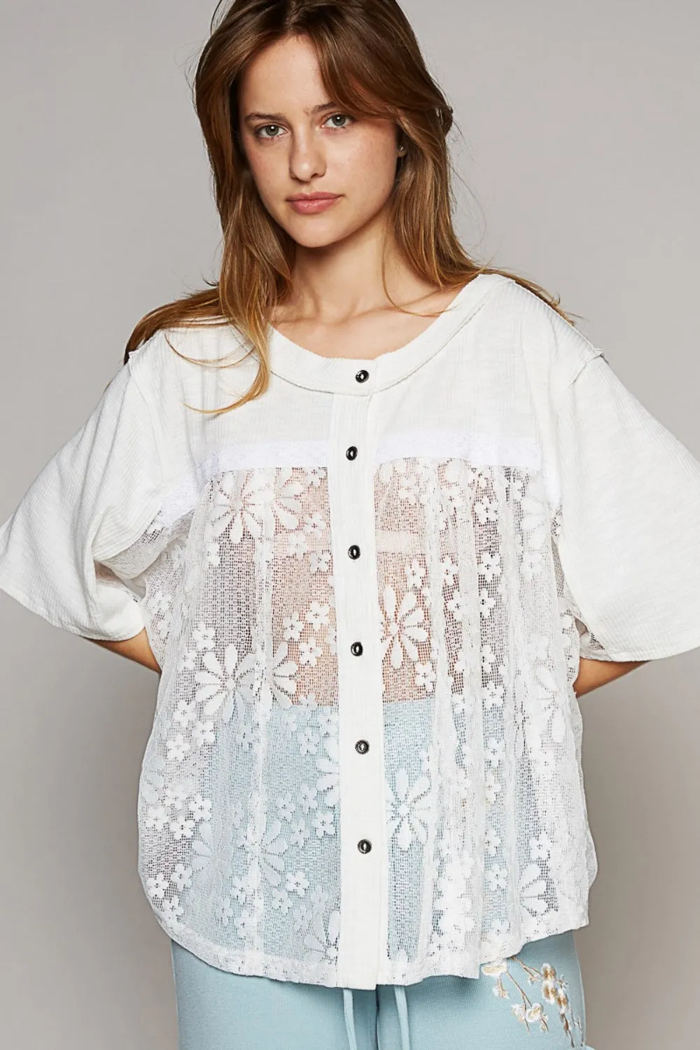 Jeanie Lace Top