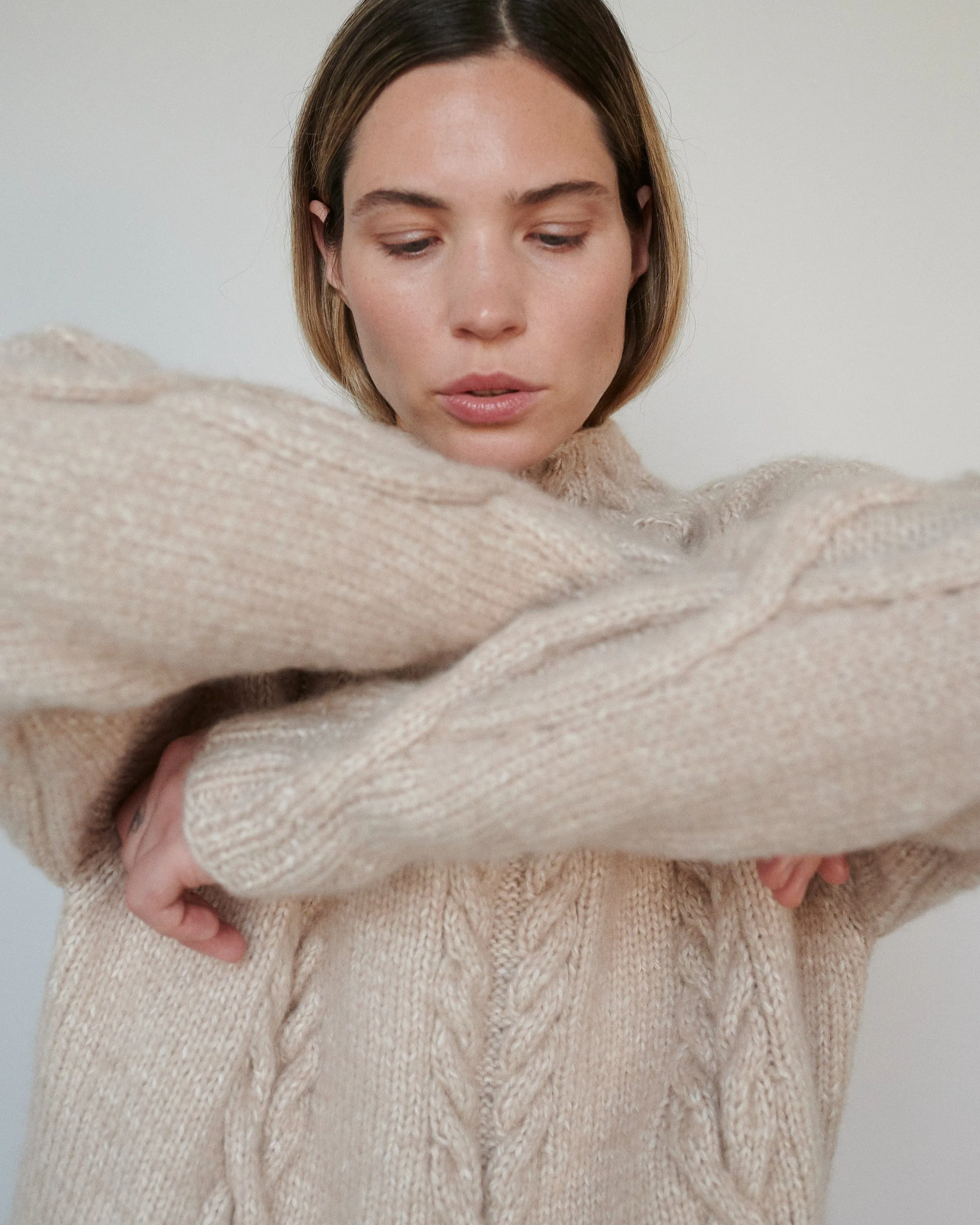 Ūla: Buckwheat Merino Wool Sweater