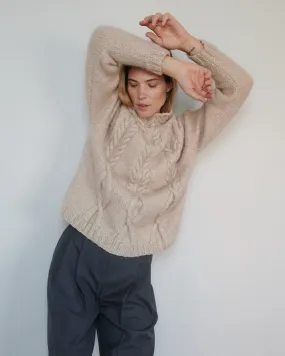 Ūla: Buckwheat Merino Wool Sweater