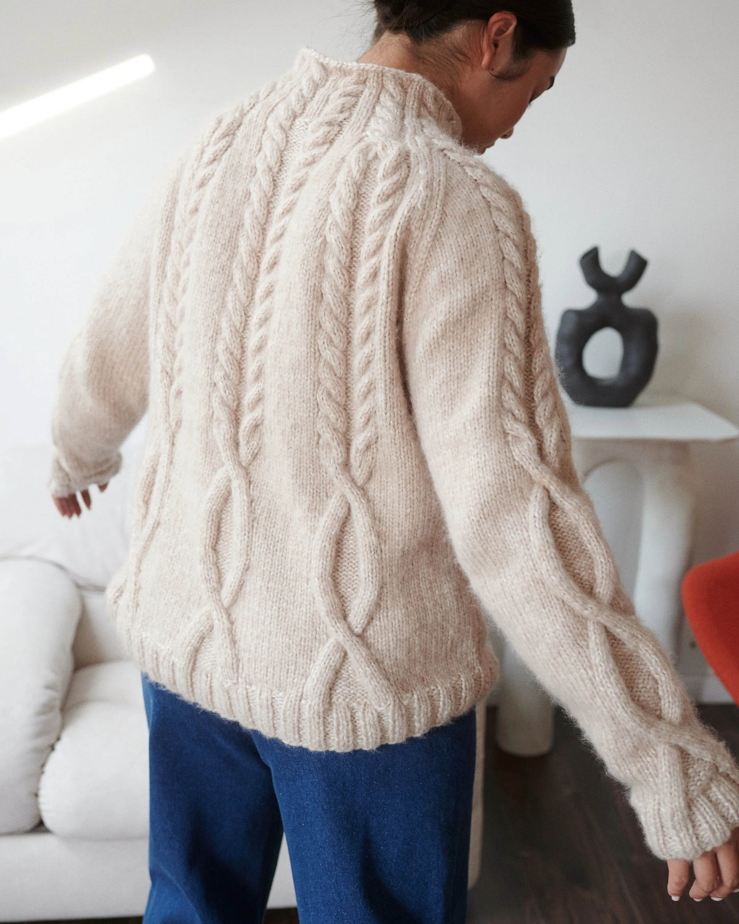 Ūla: Buckwheat Merino Wool Sweater