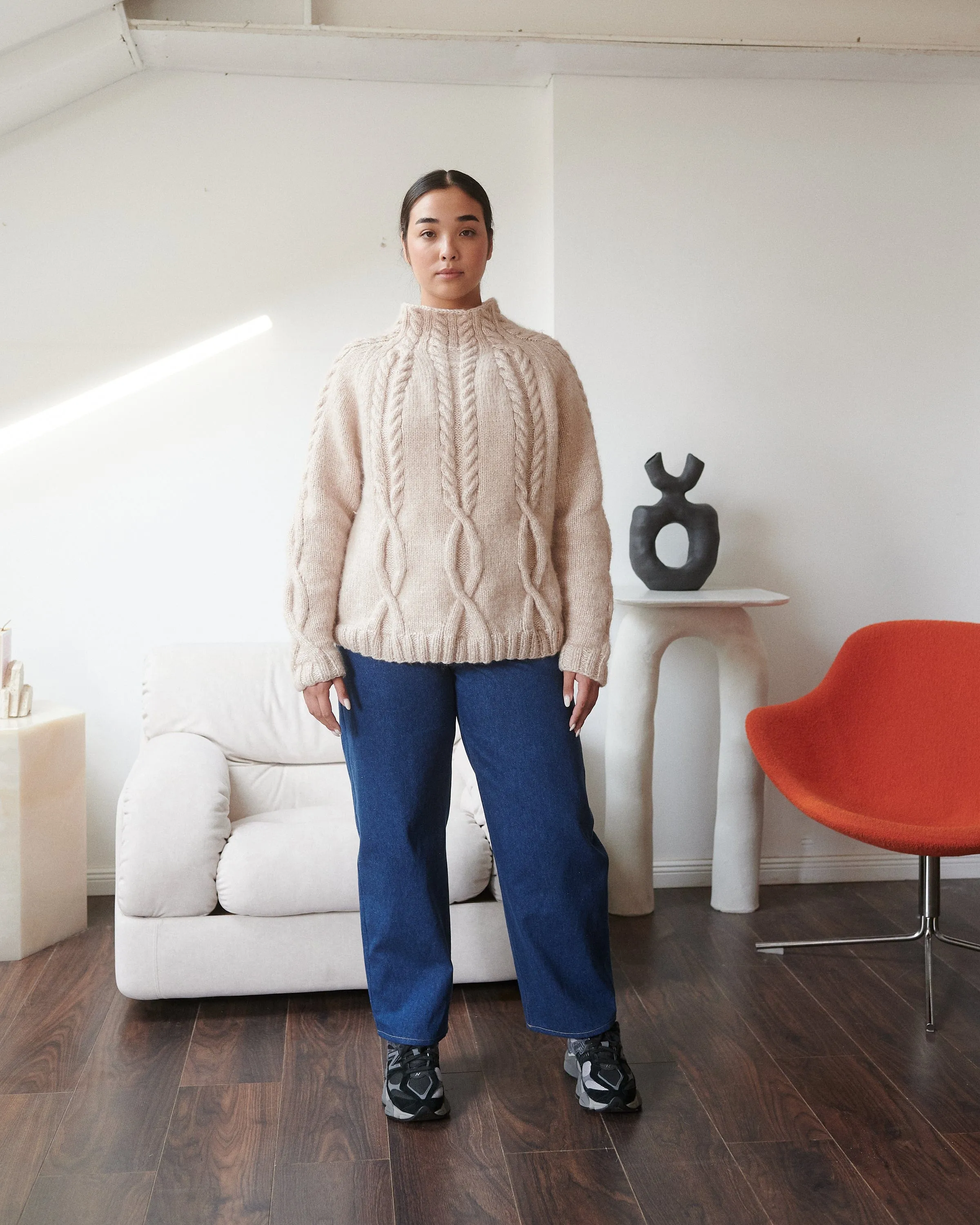 Ūla: Buckwheat Merino Wool Sweater