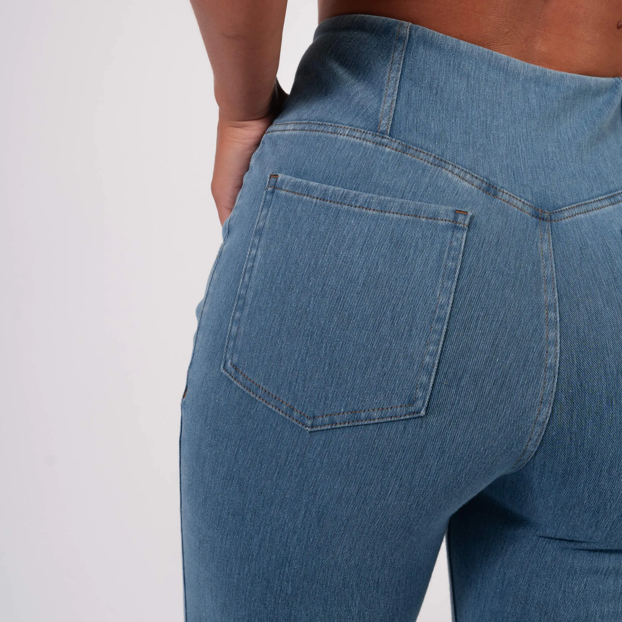 Light Blue High Waisted Super Stretch Jeans