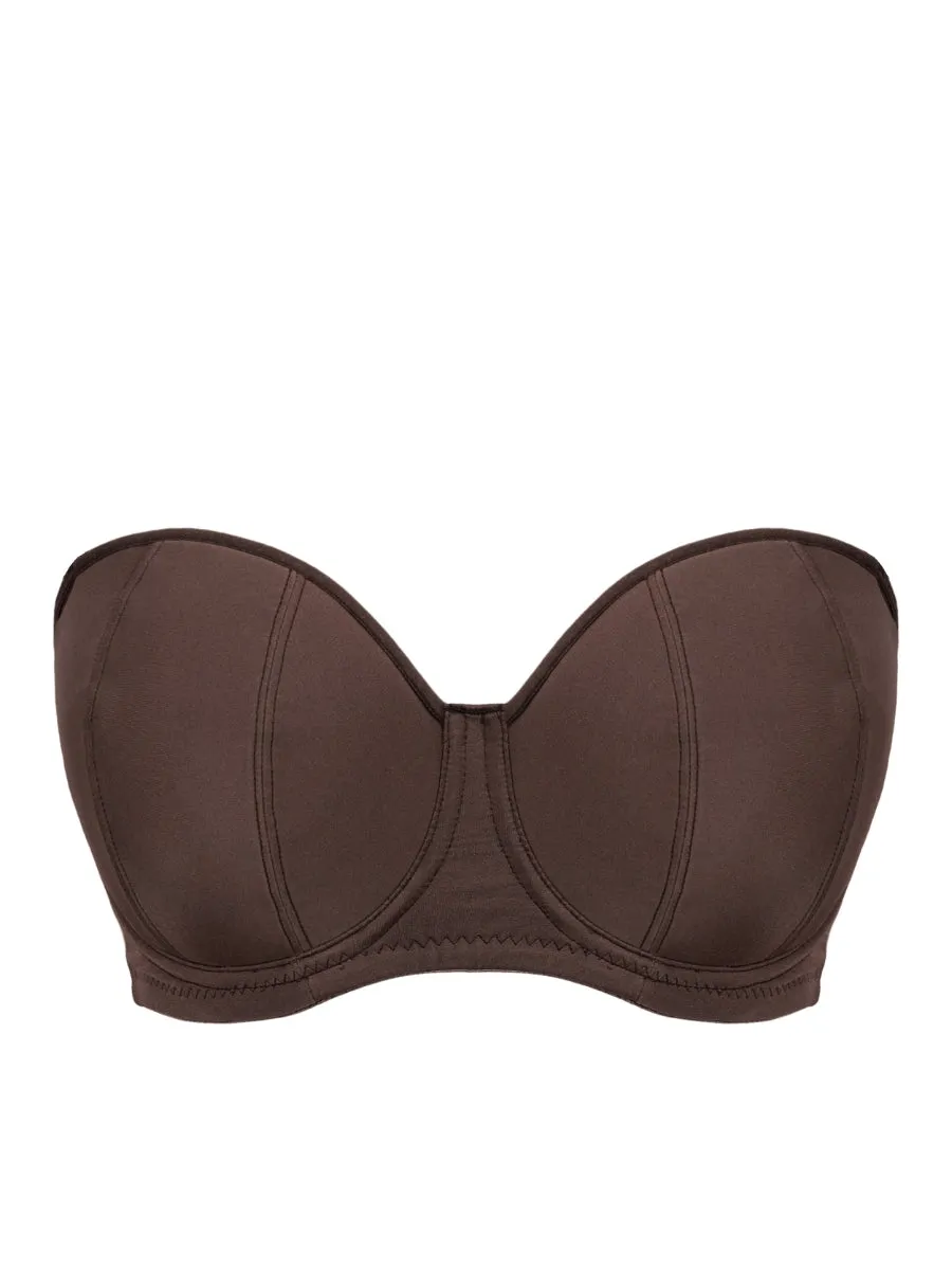 Luxe Strapless Bra - Cocoa