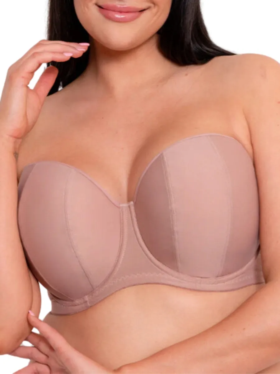 Luxe Strapless Bra - Latte