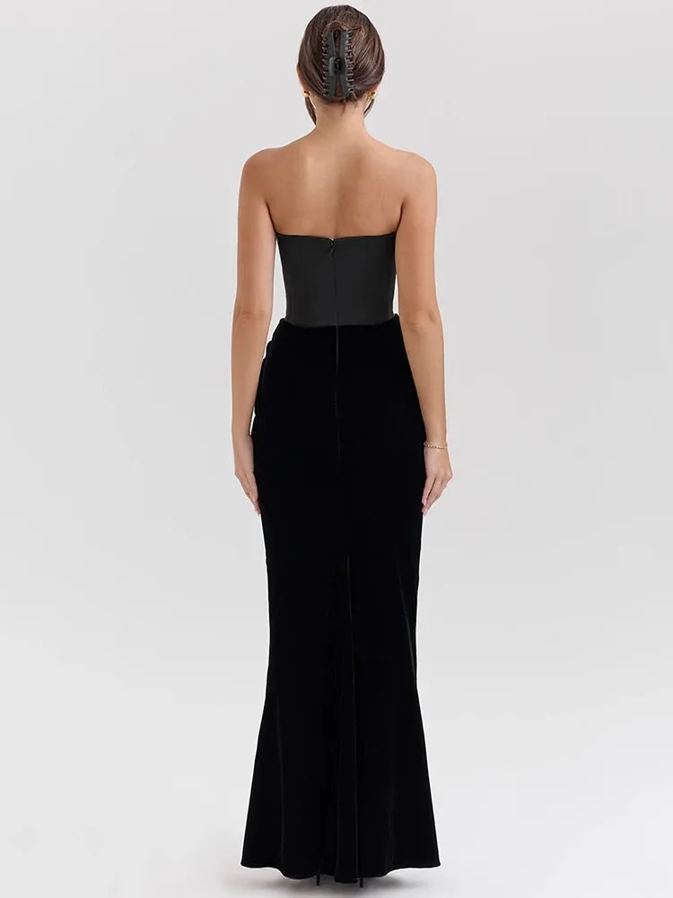 Marceline - Flattering strapless dress