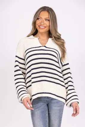 Nautical Stripes Sweater