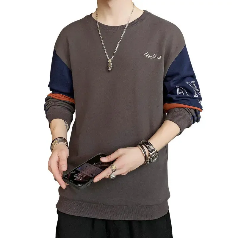 New Korean Style Trendy Men's Casual Sweatshirt