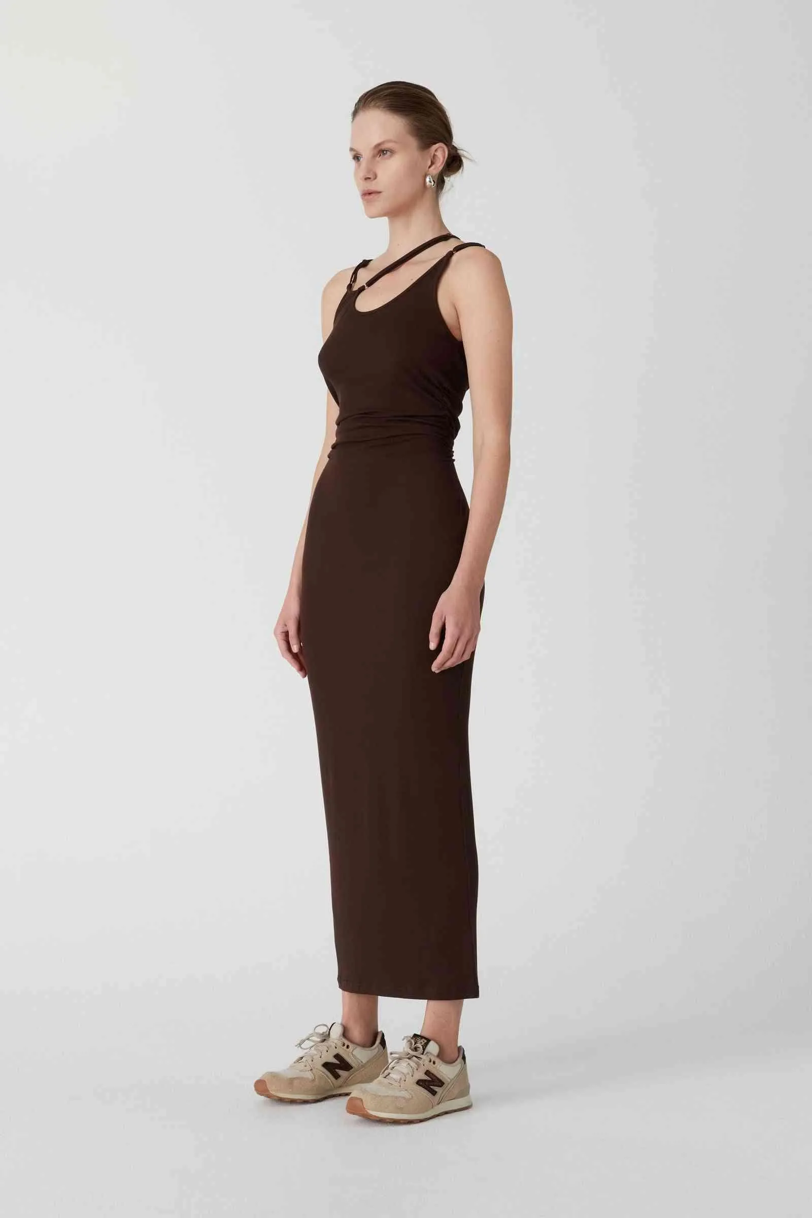 Palmer Ribbed Knit Maxi Dress