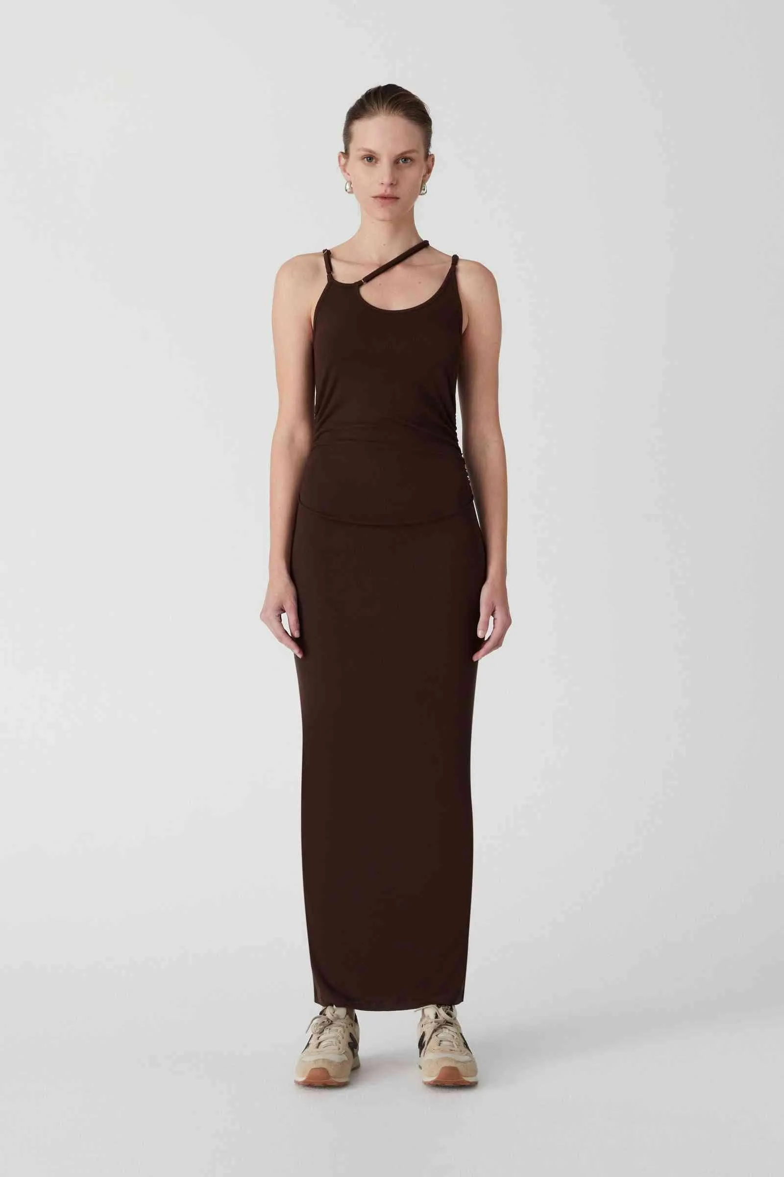 Palmer Ribbed Knit Maxi Dress