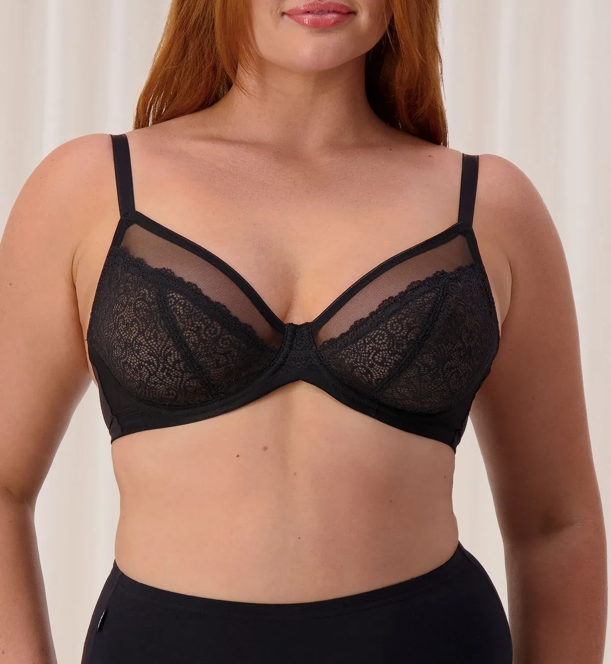 SHEER MINIMISER BRA