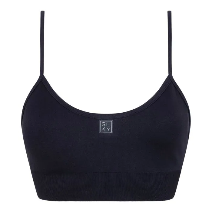 Silky Active Bra Top - Black