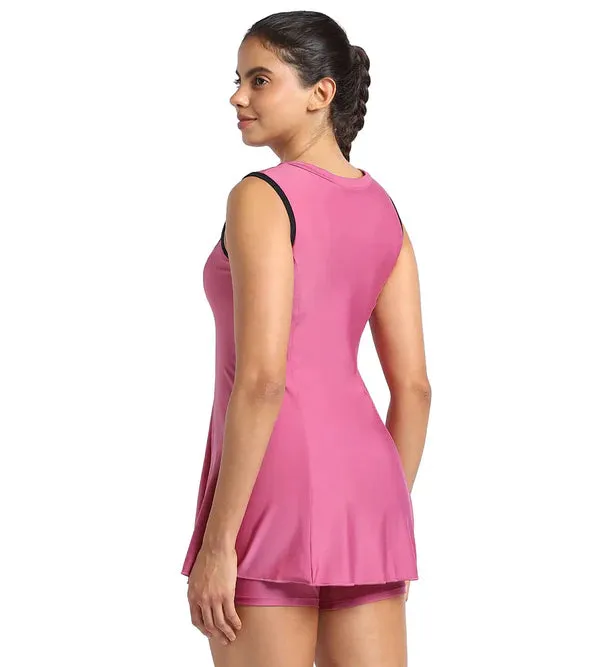 Speedo Women's Endurance Closedback Swimdress With Boyleg