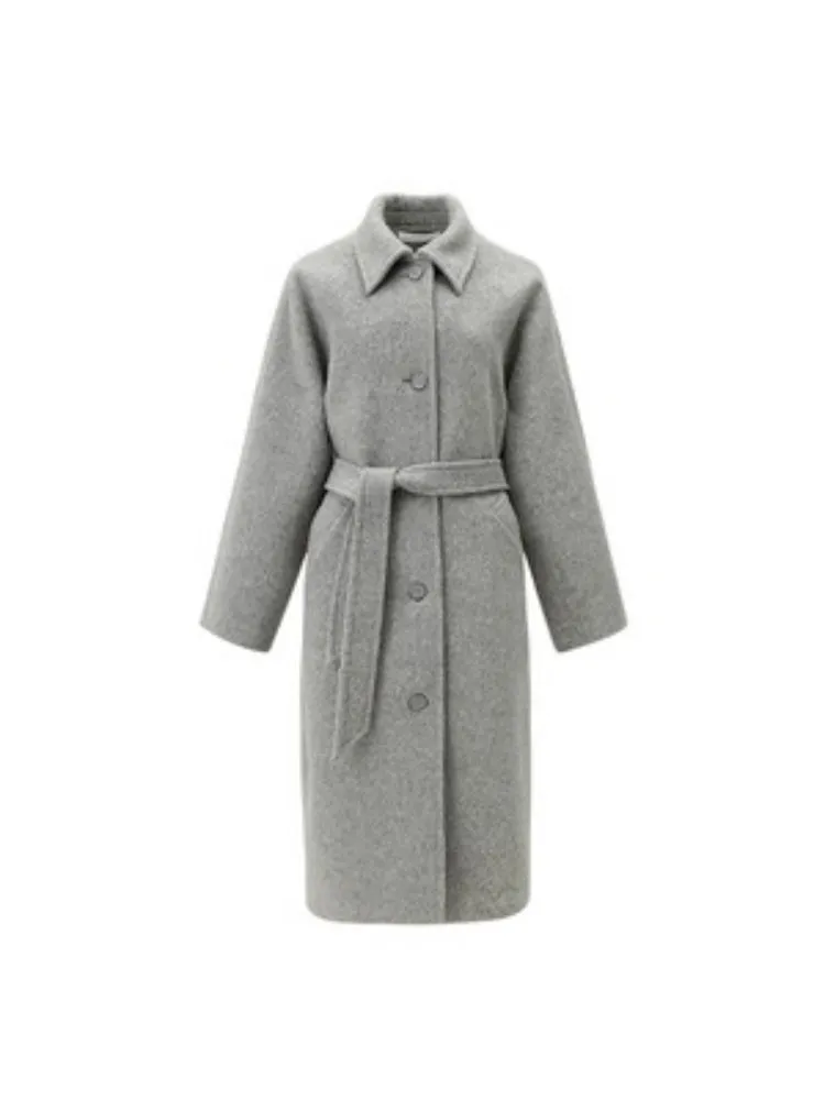 Wool Blend Balmacan Coat【s0000004995】