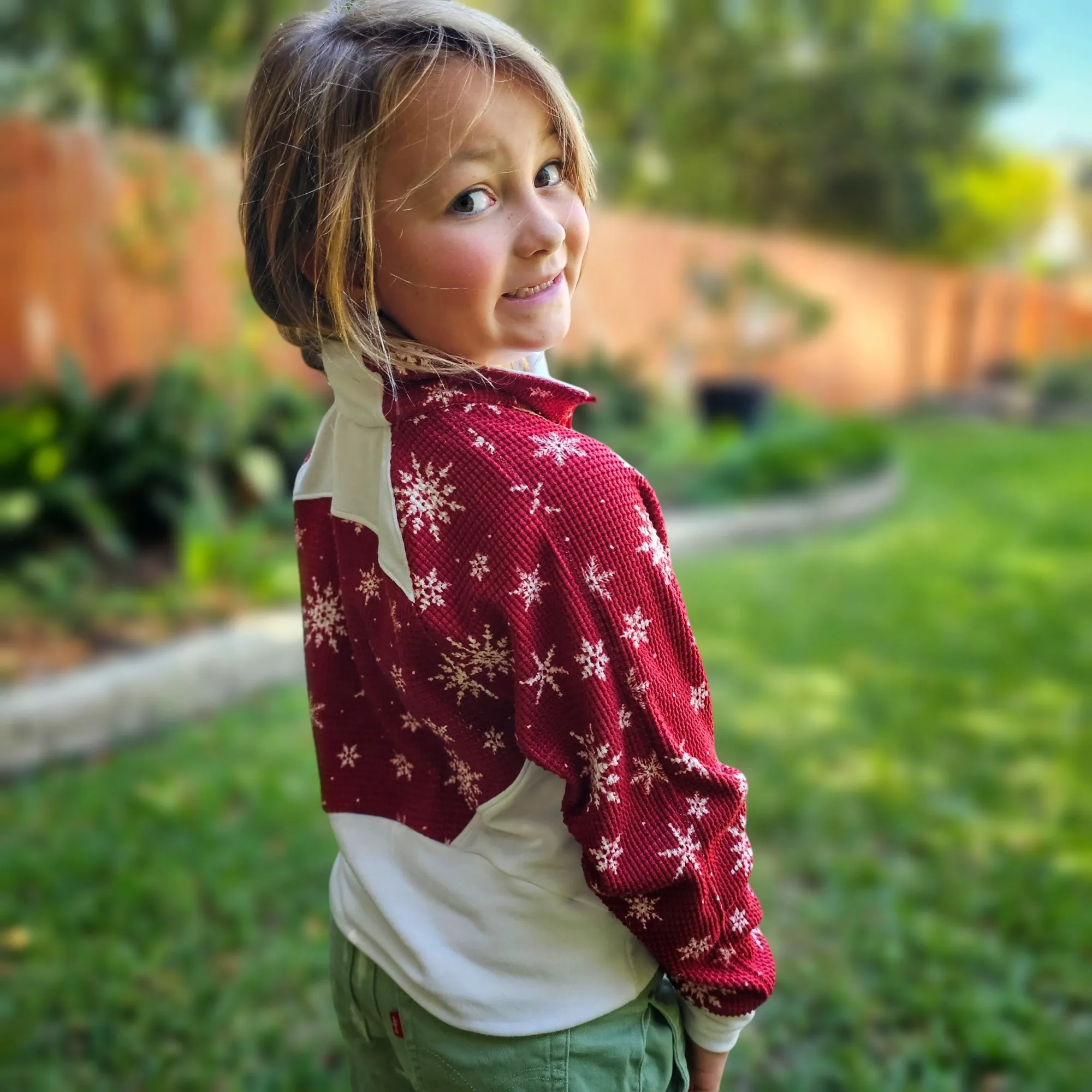 Youth Reef Sweatshirt - PDF Sewing Pattern 2-16