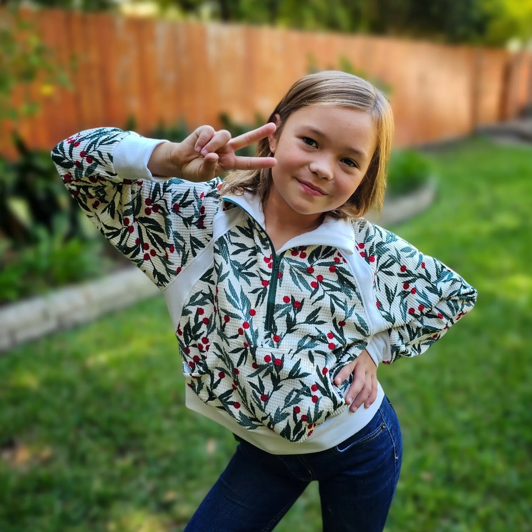 Youth Reef Sweatshirt - PDF Sewing Pattern 2-16